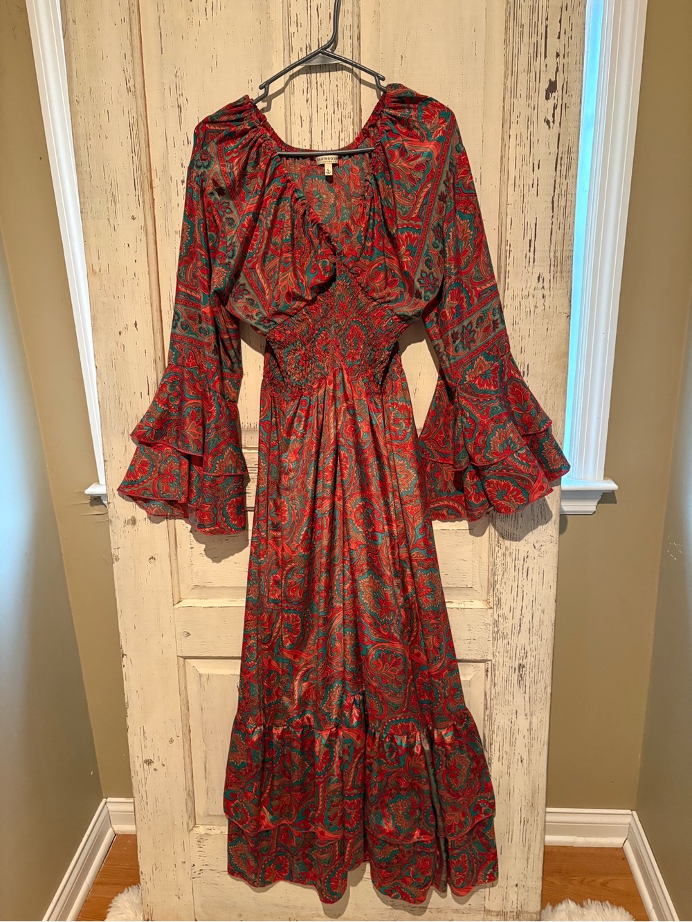 Earthbound Trading Co. Paisley Maxi Dress - Picture 5 of 10
